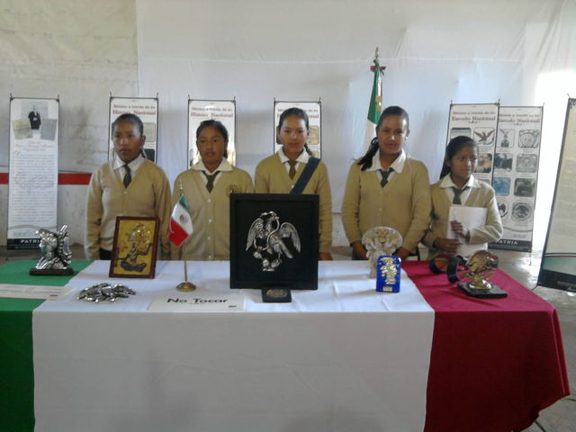 EXPOSICION HISTORICA DE LA BANDERA, EN CHICHIQUILA, PUE
