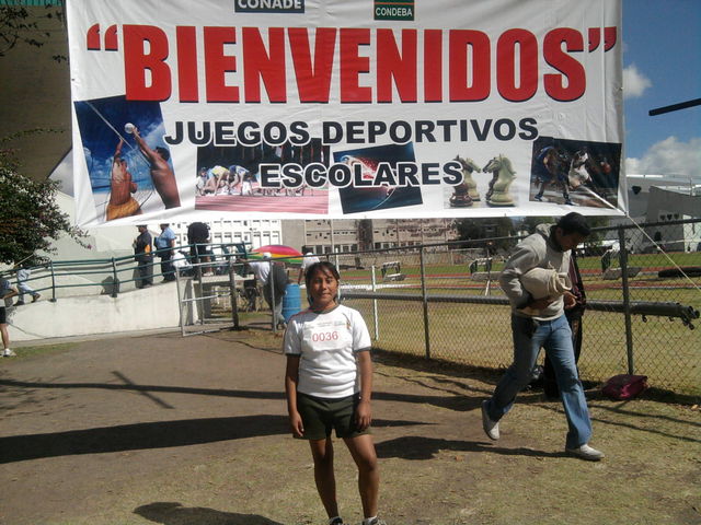 CONCURSO ESTATAL DE ATLETISMO 2009 - 2010 ALUMNA ESTHER MENESES CUELLAR